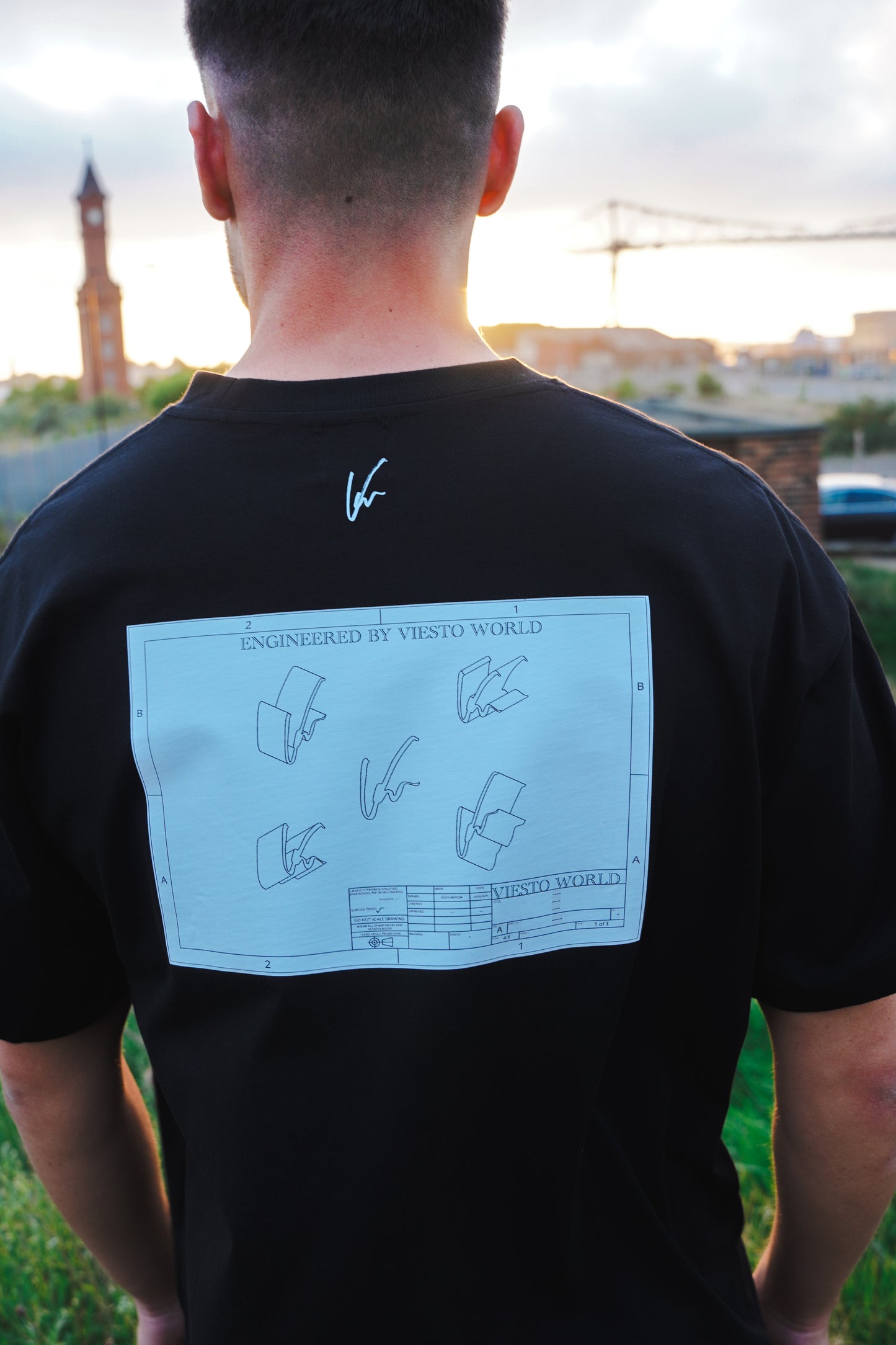 Engineered By Viesto World T Shirt