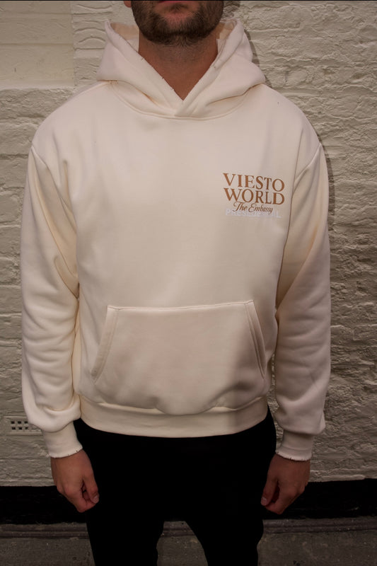 The Embassy Cream Hoodie