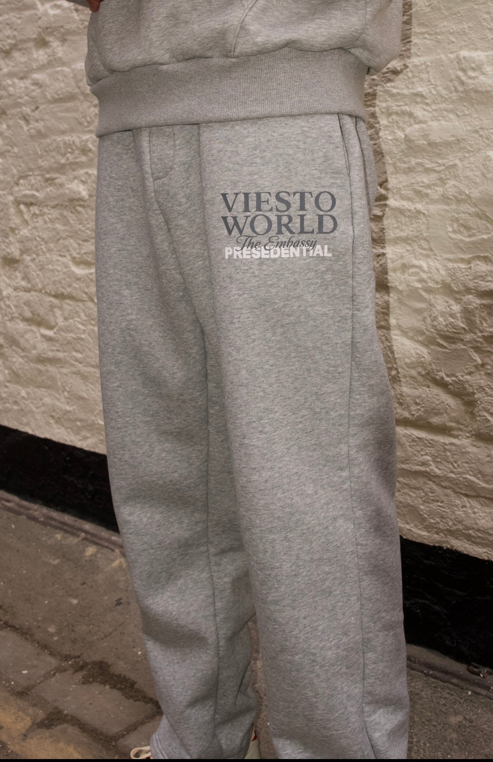 The Embassy Grey Joggers