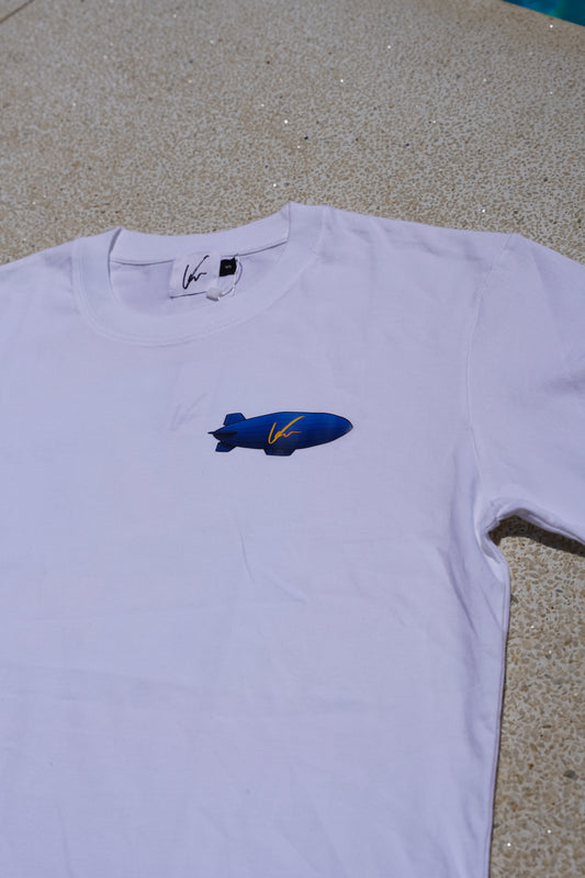 "The World Is Yours" Graphic White T Shirt