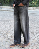 Belleville Straight Leg Jeans — Black