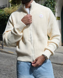 Marais Merino Wool Zip-Up — Cream