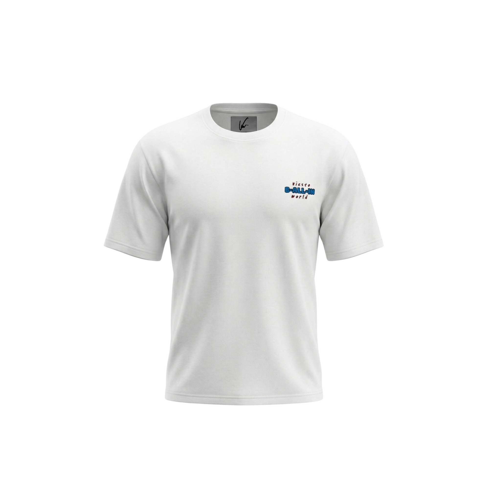 B-ALL-IN T-Shirt White - men's t-shirt by Viesto World