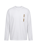 Odéon Pocket Tee — Brown & Cream Stripe