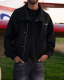 The Chuck Jacket Black — Air Layer Bomber