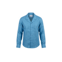 blue linen shirt 