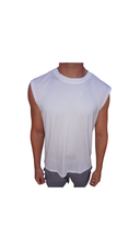 White HYBRID ATHLETE Vest