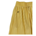 Honey Yellow Pleated Trousers